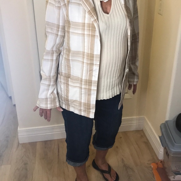 Loubella vintage plaid jacket size 12 - Picture 8 of 8